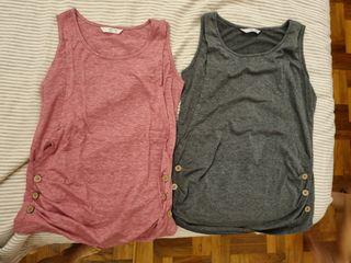 Free - 2x nursing tops (xs)