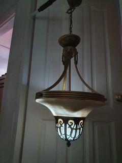 Free Delivery Colour (Gold) Hanging Light