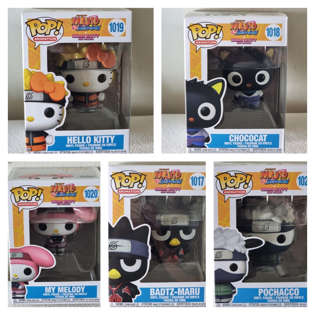 Funko Naruto Sanrio, Hobbies \u0026 Toys 