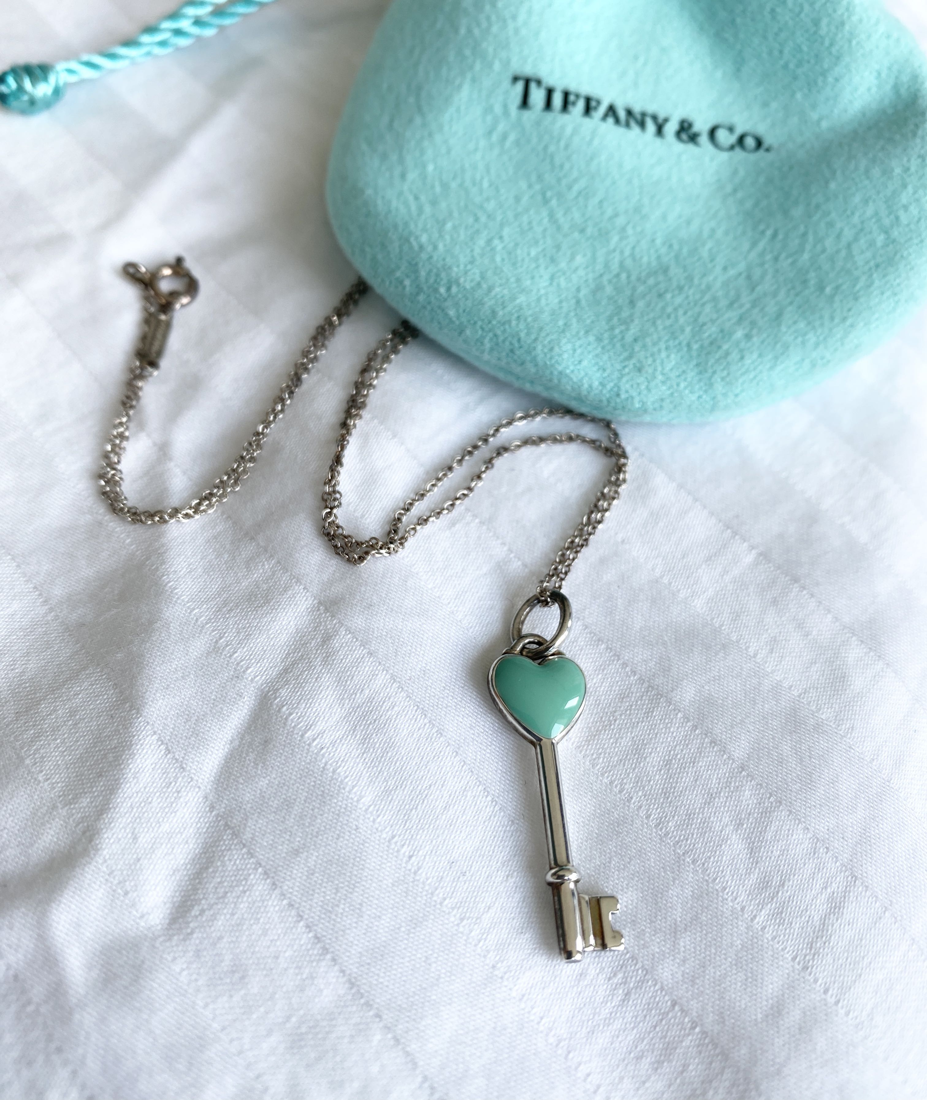 Tiffany heart key shop