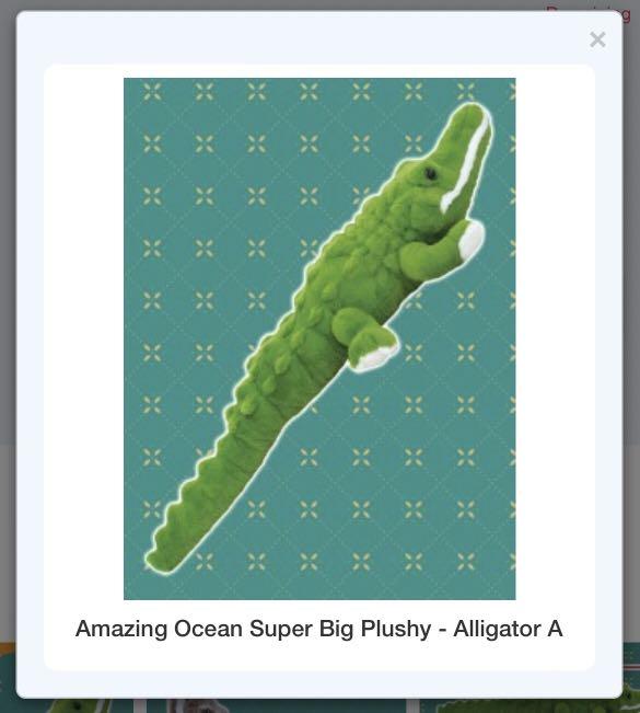 alligator plush