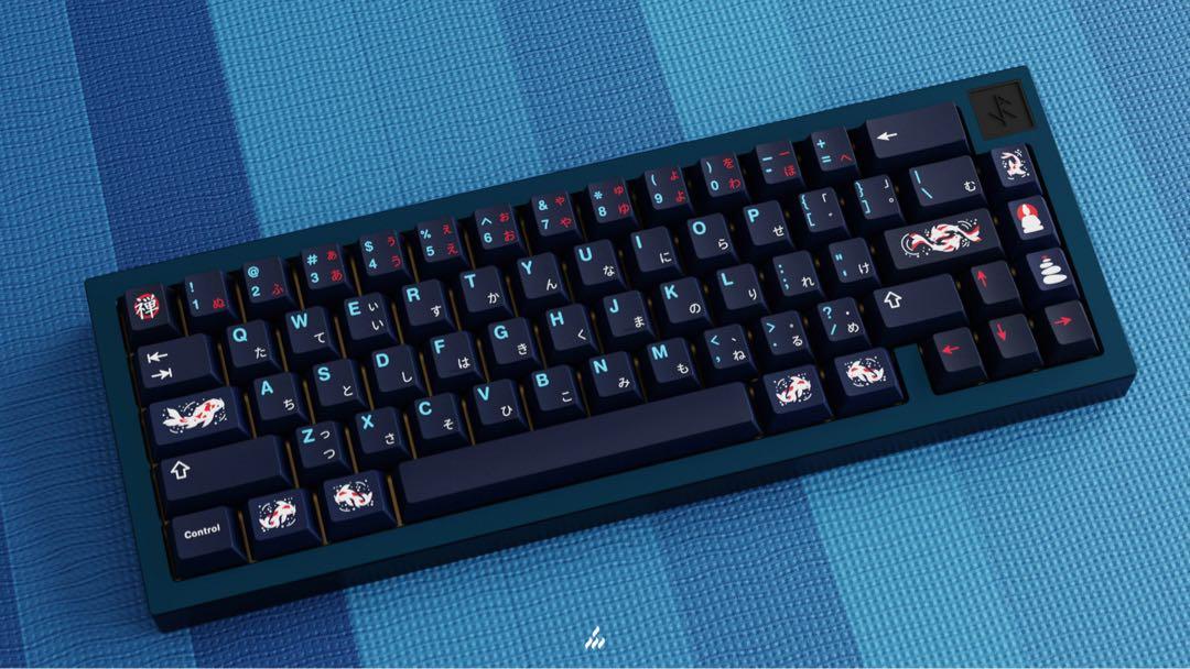 GMK Zen Pond (Hiragana Base + Novelties) Group Buy Spot, Computers