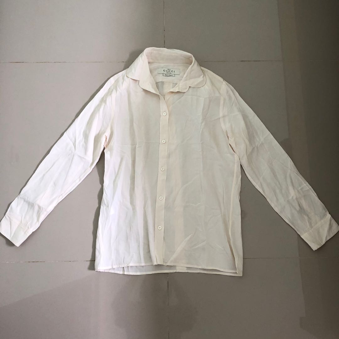 Gucci shirt, Fesyen Wanita, Pakaian 
