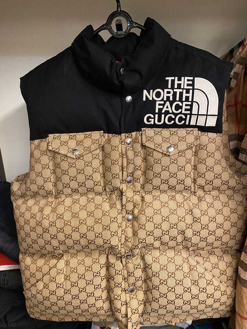 vest north face gucci