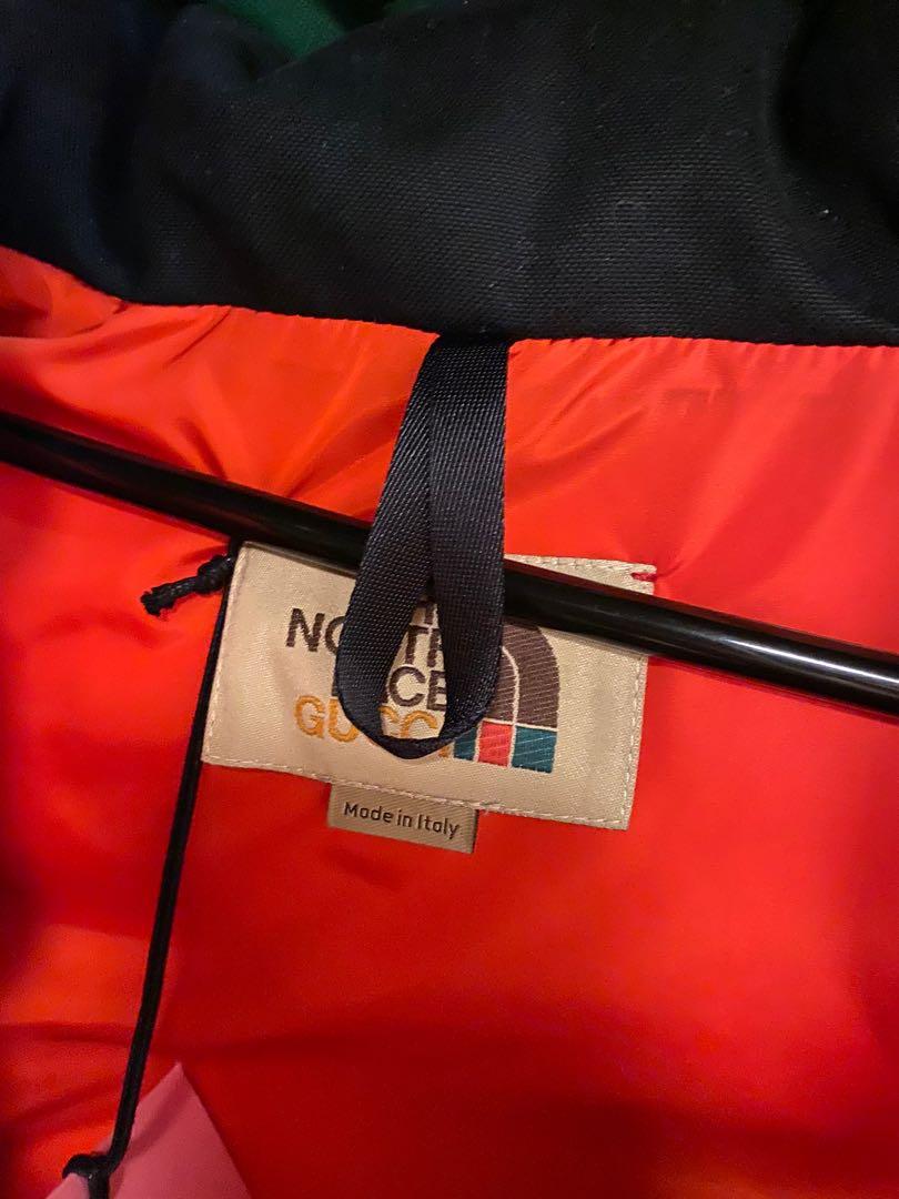 vest north face gucci
