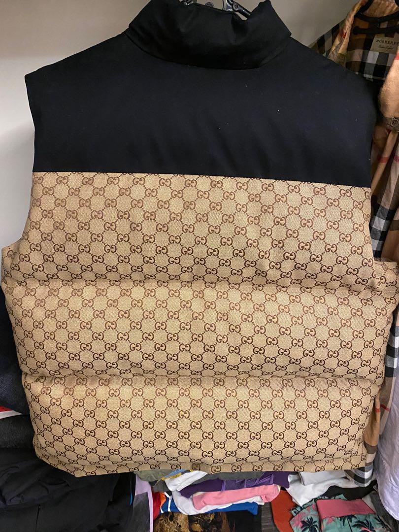 vest north face gucci