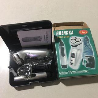 全新🌈GUENGKA RSCX-2100二合一電動刮鬍刀 剃鬚刀🪒三刀頭