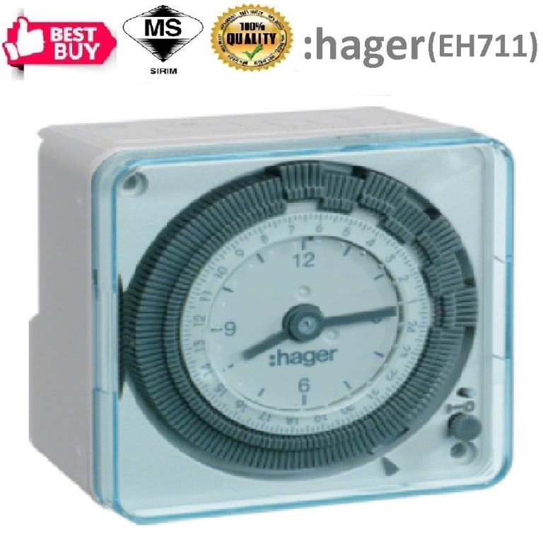 Hager EH711 Timer Switch (24hrs), Everything Else, Others on Carousell