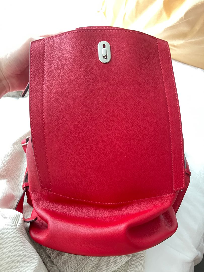 pink hermes backpack