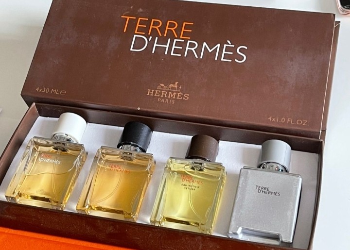 Hermes 4 perfume set clearance