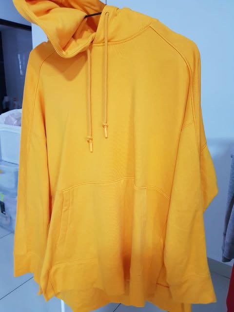 Yellow hoodie women's best sale h&m