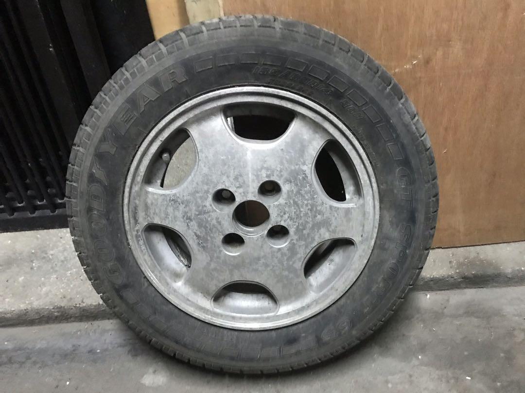 Hondi civic 1995 model spare tire (Category: Mags and Tires) located in Quezon City. Submitted by steve088 (Listing ID 1119521473, Image 1). Description: Honda Civic Stock spare tire 1 pc only 185/65x14 Meetup: Que ave corner roces Across fishermall Pickup: Banawe Shipping or Grab Lalamove.