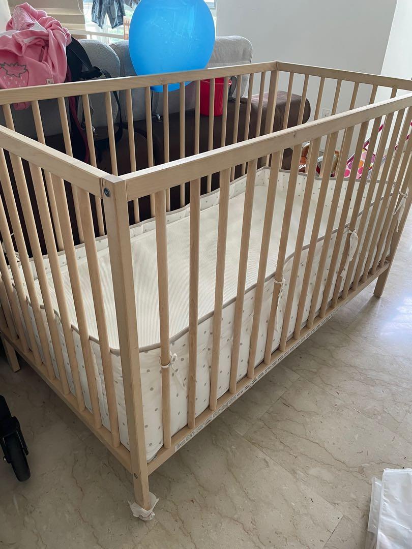 Ikea Baby Cot full set, Babies & Kids, Baby Nursery & Kids Furniture
