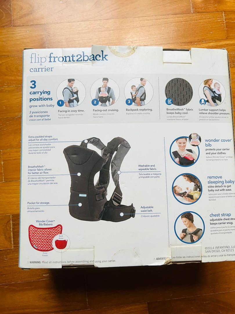 Infantino flip front2back carrier instructions hotsell