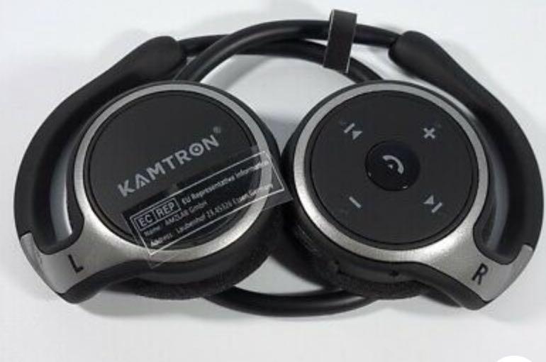 KAMTRON Marathon 2 Bluetooth Running Headphones Wireless Earphones Crystal Sound