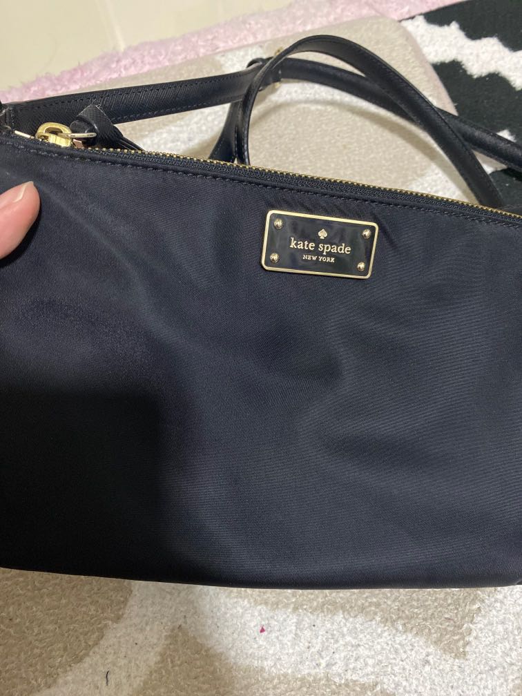 Kate Spade Nylon Sling Bag, Luxury, Bags & Wallets on Carousell