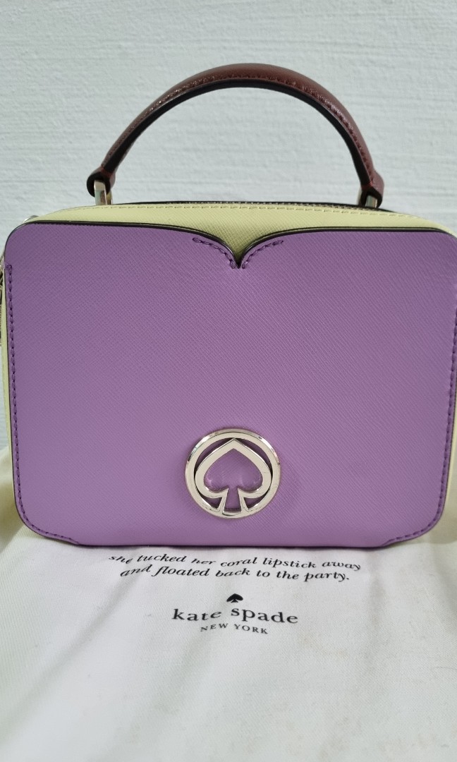 Kate spade vanity deals mini top handle bag