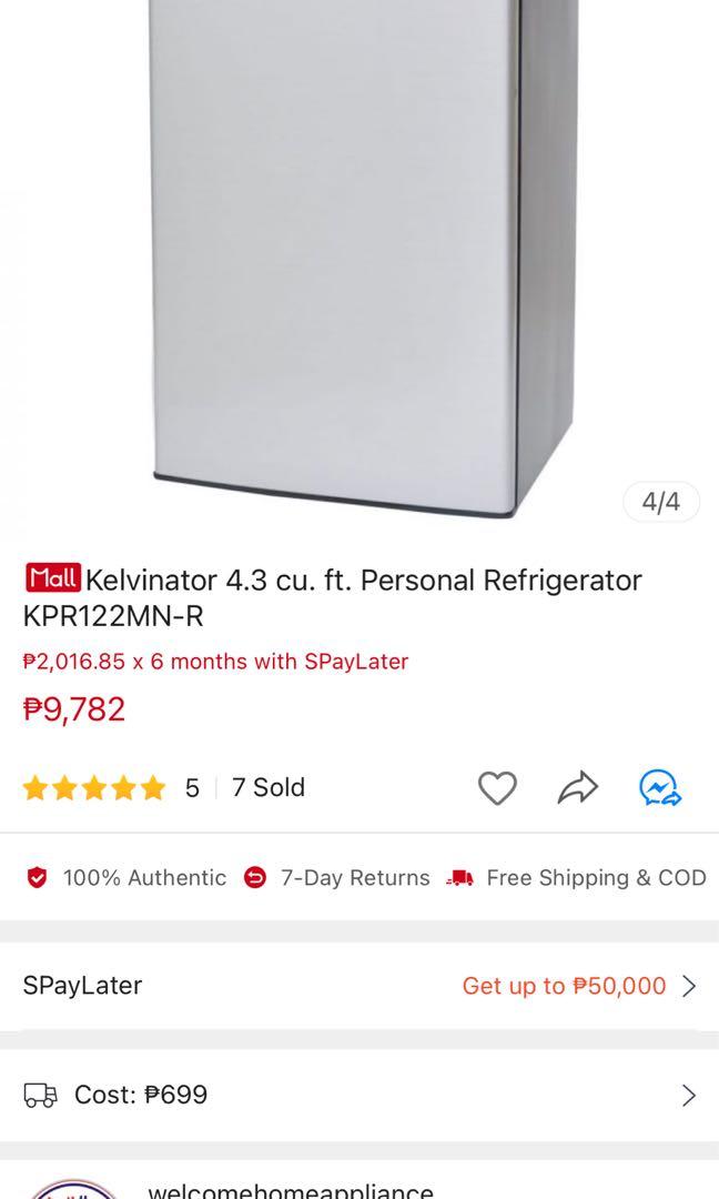 Kelvinator Mini Refrigerator, TV & Home Appliances, Other Home