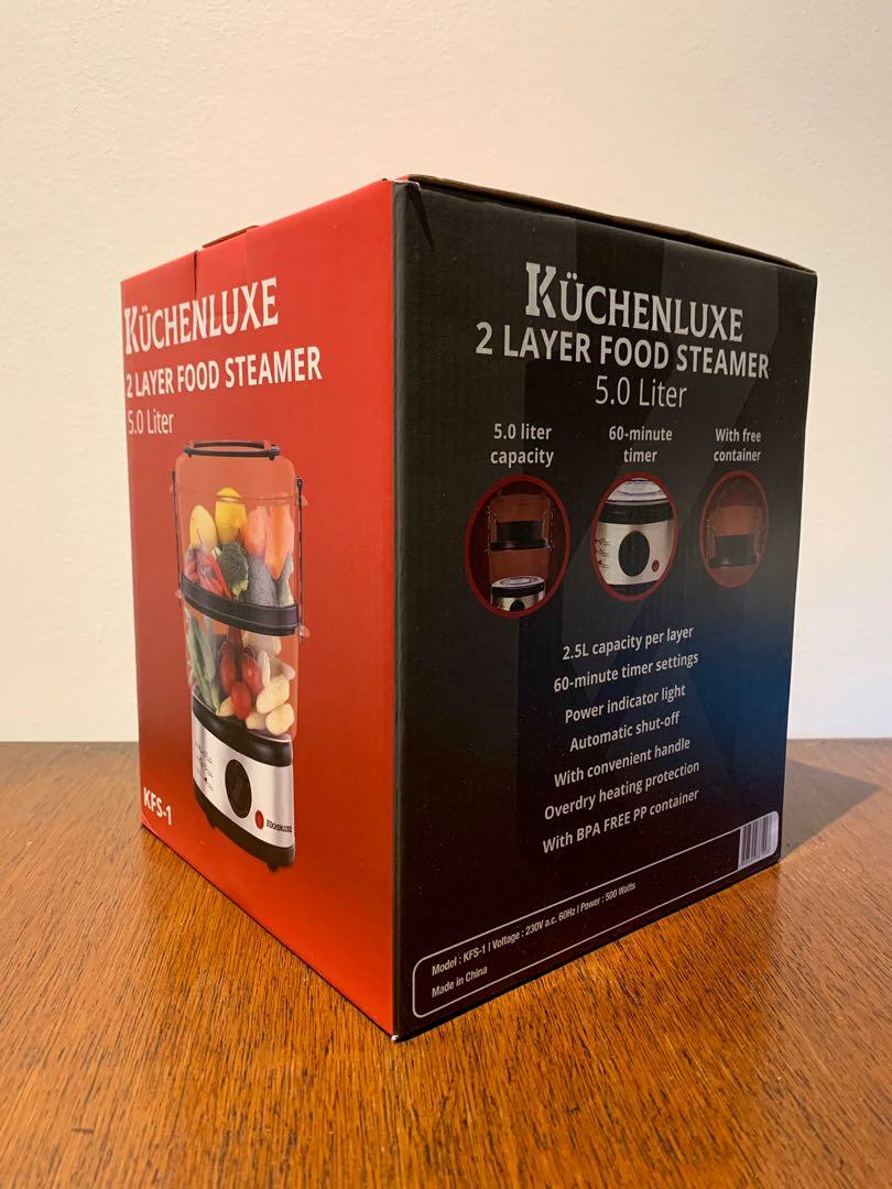 Kuchenluxe Food Steamer 2 Layer, TV & Home Appliances, Kitchen Appliances, Other Kitchen
