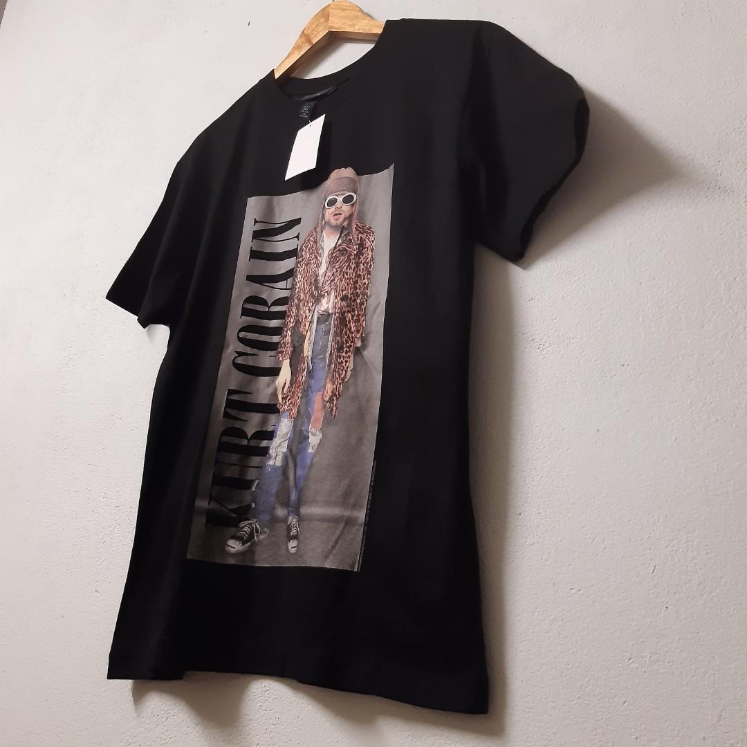 Kurt Cobain Nirvana H M Men s Fashion Tops Sets on Carousell