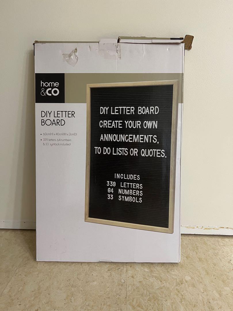 Large DIY Letter Board, Hobbies & Toys, Stationery & Craft, Other