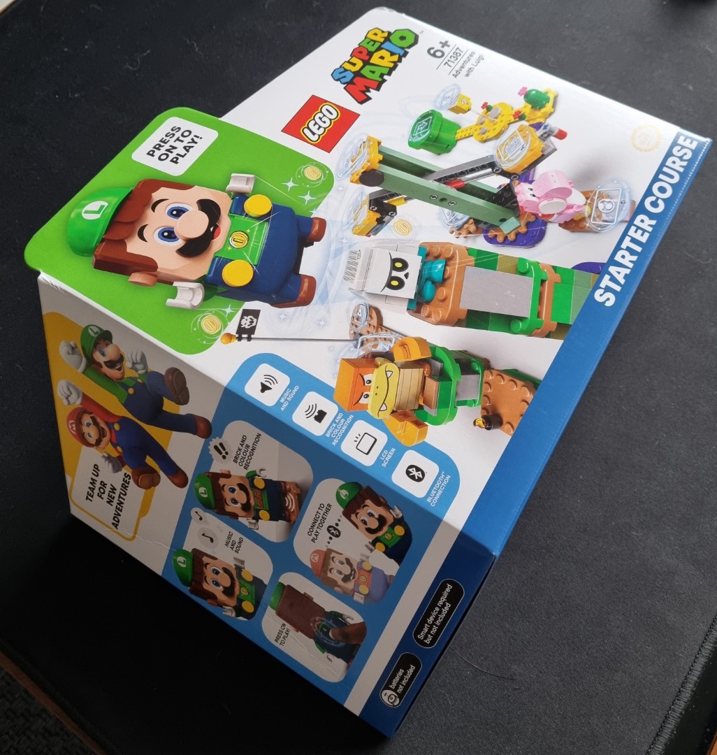 Lego Luigi Starter Course 71387 Super Mario Adventures building kit