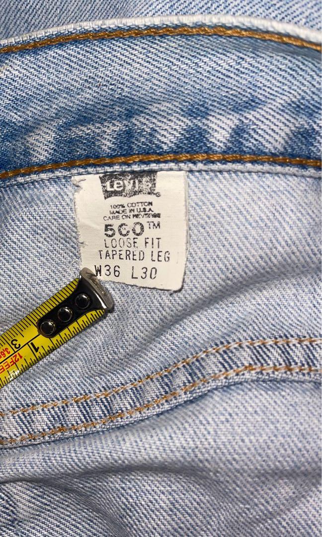 Levi's 560 Jeans, Men's Fashion 