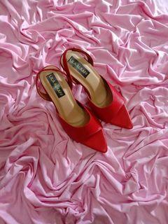 Lila Alkaff - Heels kulit asli 100% (Handmade Exclusively)