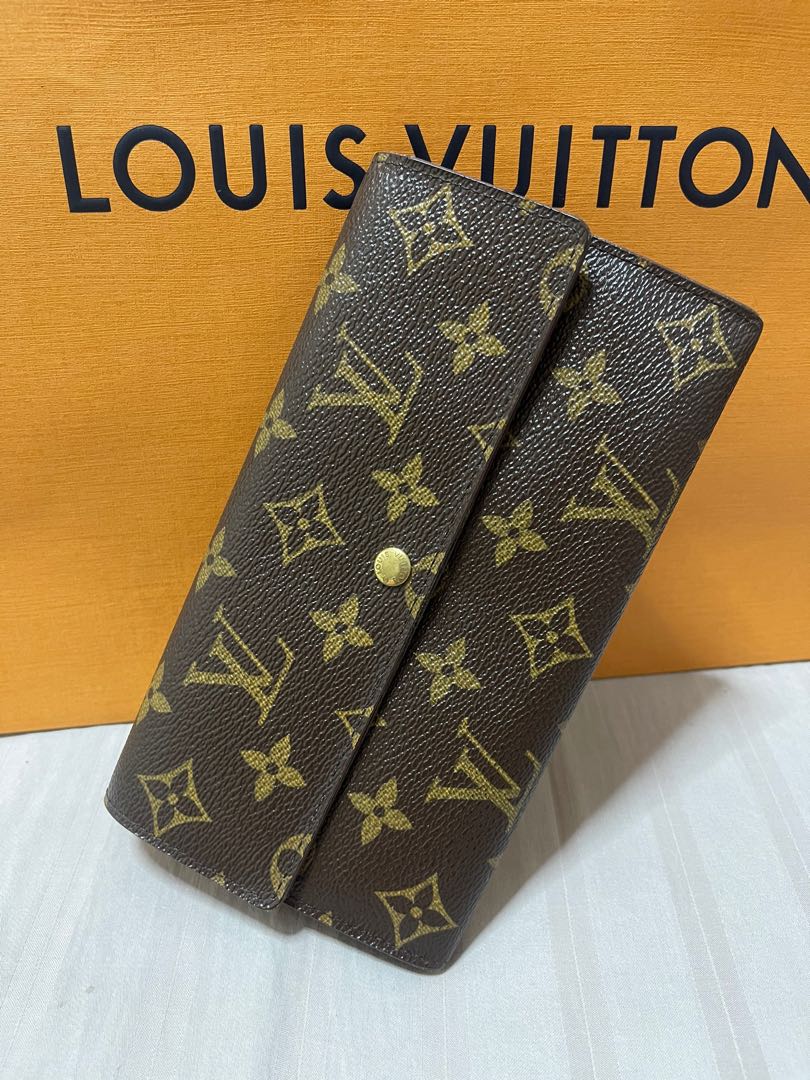 Auth LOUIS VUITTON Blue Epi Leather Long Wallet Purse Used CA0938