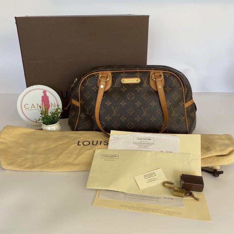 Louis Vuitton Monogram Montorgueil PM Brown