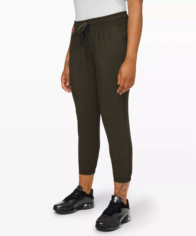 lululemon namaskar crop Women s Fashion Activewear on Carousell