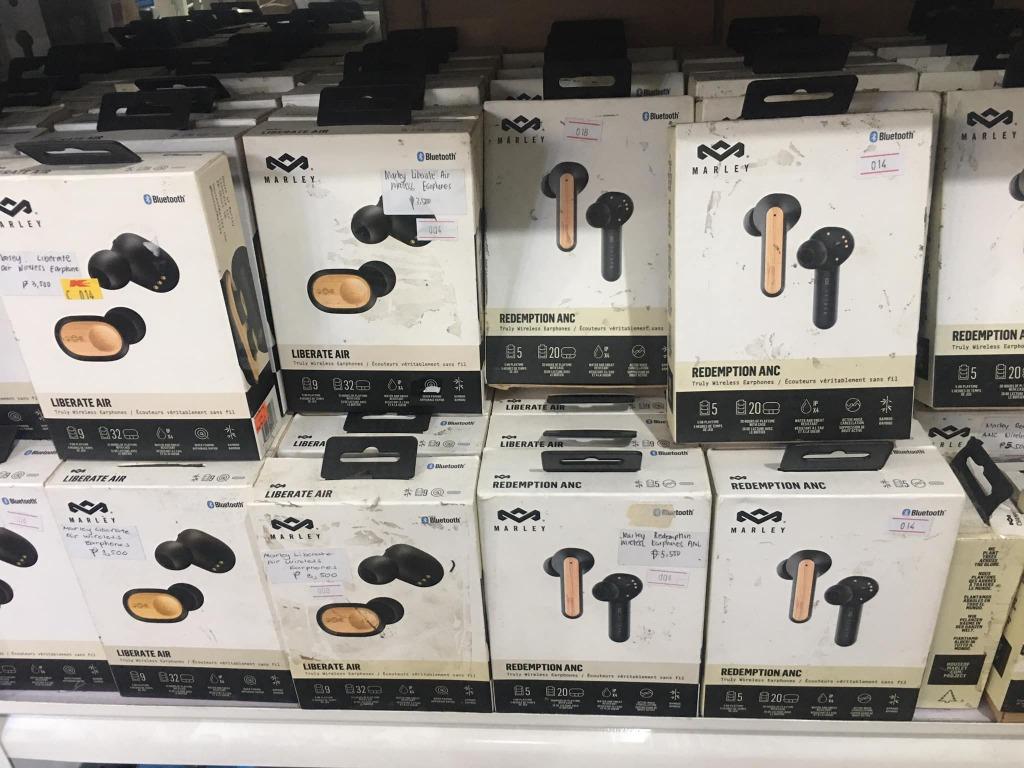 Marley Redemption Wireless (Category: Earphones) located in San Pedro. Submitted by aussie.surplustore (Listing ID 1149061105, Image 1). Description: 📌Surplus items from Australia ‼️Marley Redemption Wireless Earphones‼️.
