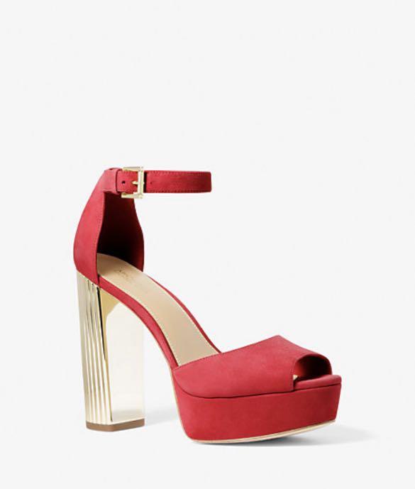 Michael kors new arrivals platform heel