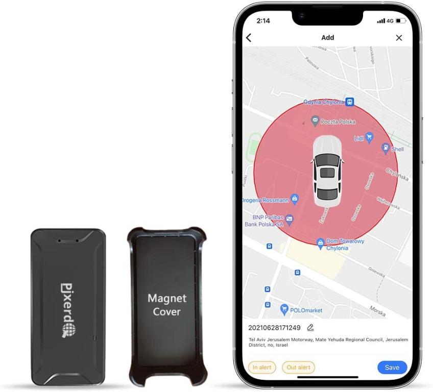 "Mini GPS Tracker, AT2 GPS Tracker Devices with Strong Anti