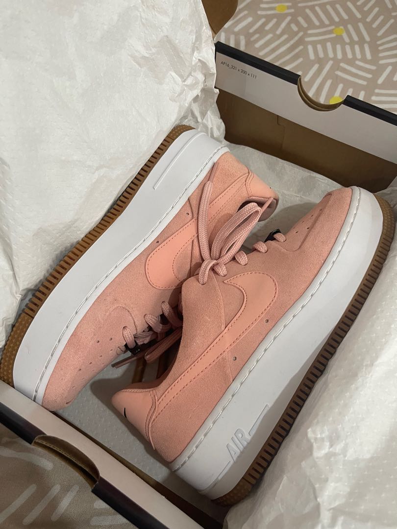 nike af1 sage low pink