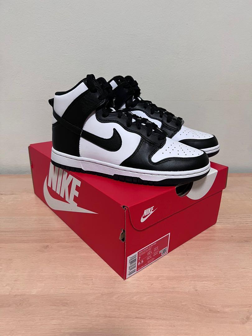 Nike Dunk Hi Retro 'Panda', Men's 