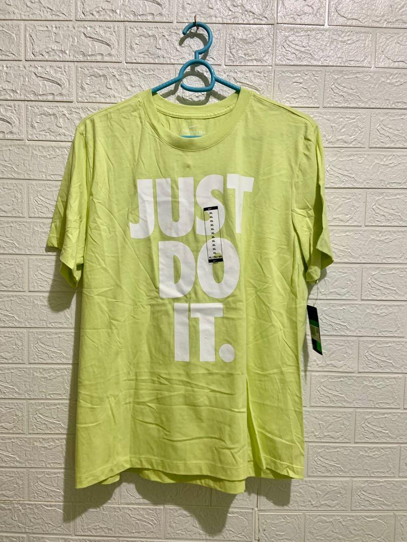 nike shirt with lime green