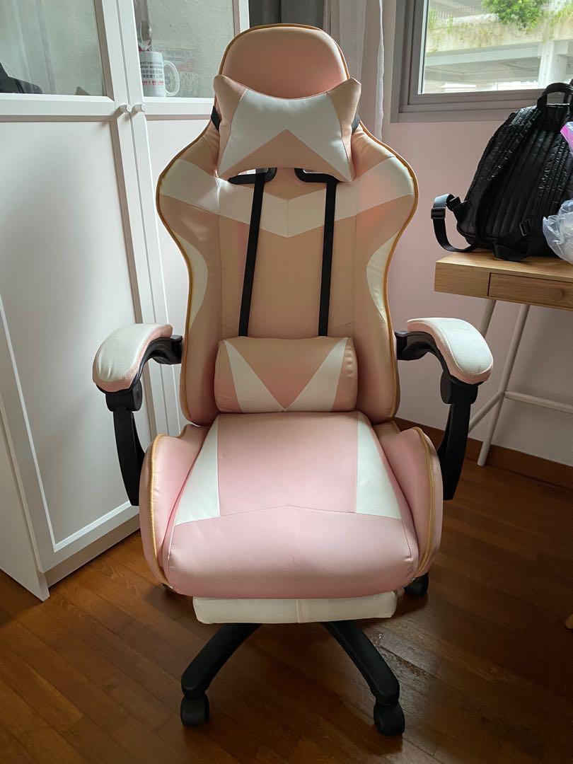 Office Chair pink from Jiji, Furniture & Home Living, Furniture, Chairs