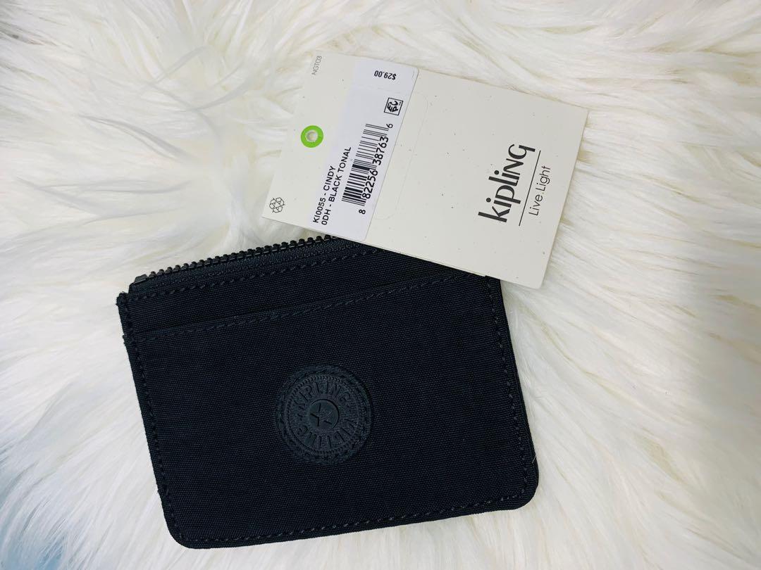 Kipling Women's Dafni Wallet, Triple Card Slots, Keychain Ring