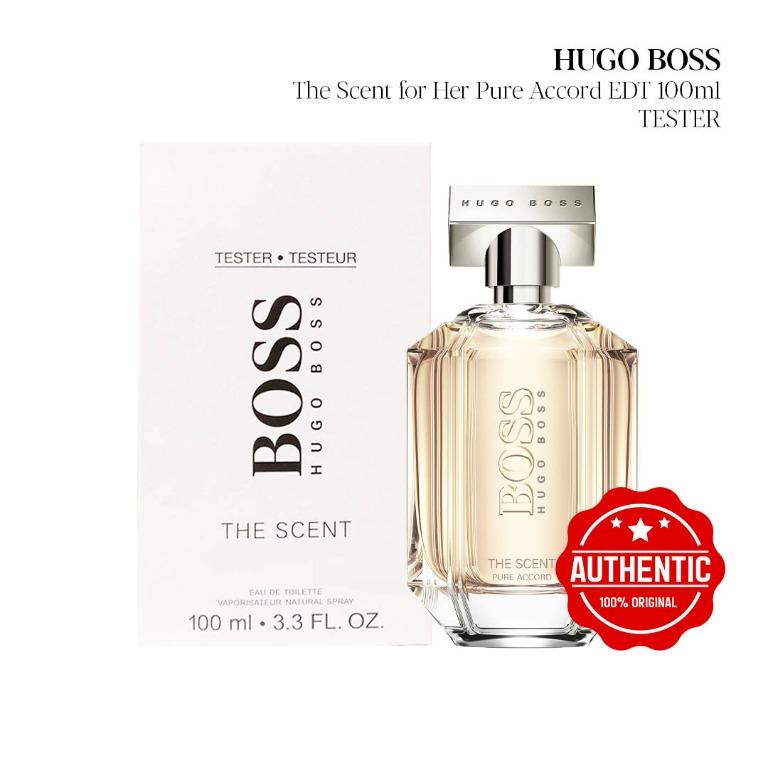 PERFUME ALLEY] Hugo Boss The Scent For Her Pure Accord EDT 100ml