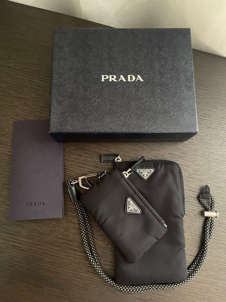 Prada double pouch best sale bag