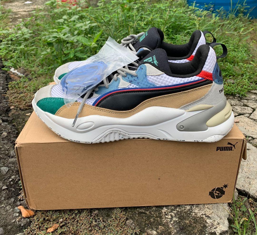 Puma X Hundreds Rs-2k Hf, Fesyen Pria, Sepatu , Sneakers di Carousell
