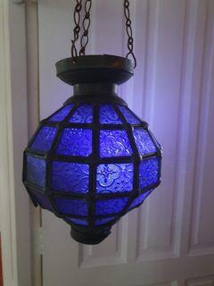 Purple Hanging Light