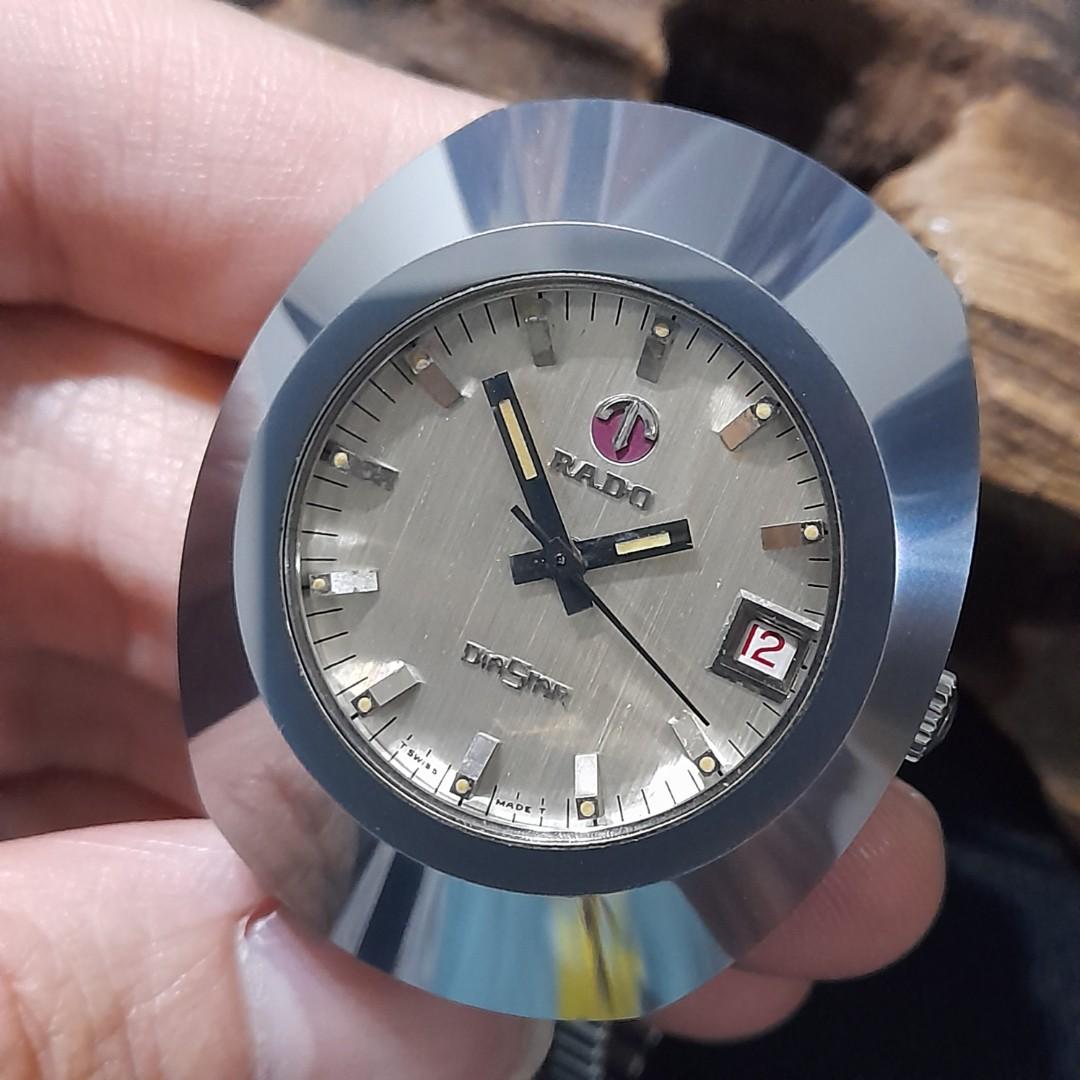 Rado Diastar 1 AT Date 35mm Men scratch proof Tungsten carbide Gun
