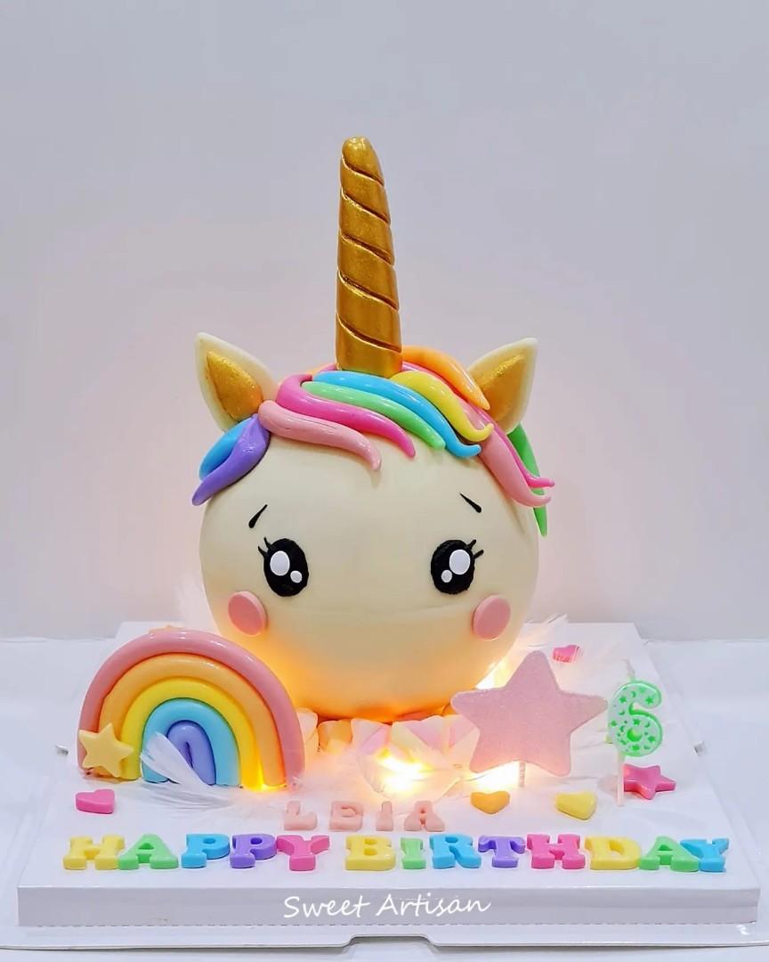 My very 1st chocolate piñata cake a unicorn design for Chianti's 7th  Birthday! Thank you so much for the trust sis Joanne Cano & believing… |  Instagram