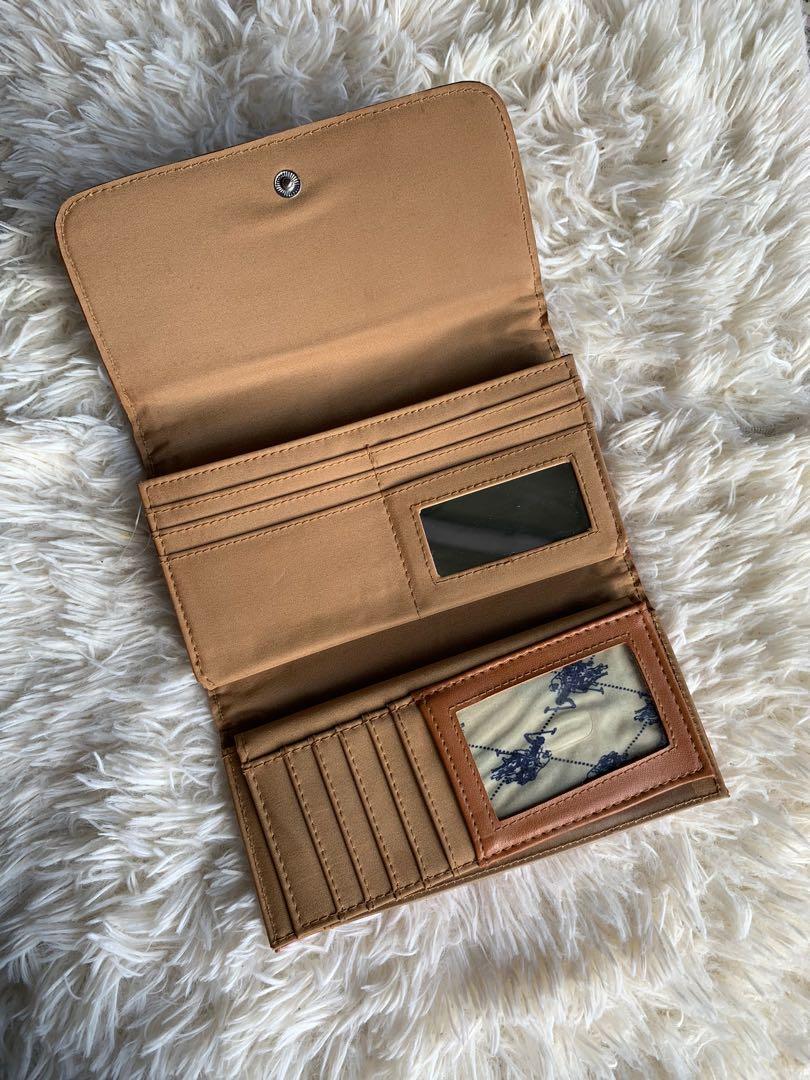 Ralph Lauren Long Trifold Wallet, Women's Fashion, Bags & Wallets