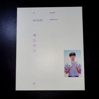 (Rare) BTS Memories of 2017 DVD with Seokjin Jin Poca Photocard PC Official Unsealed
