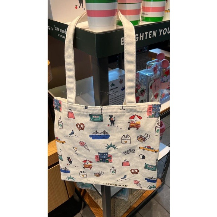 Starbucks kate spade tote bag clearance