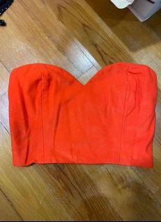 Red Crop Top