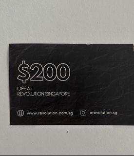 Revolution $200 Voucher